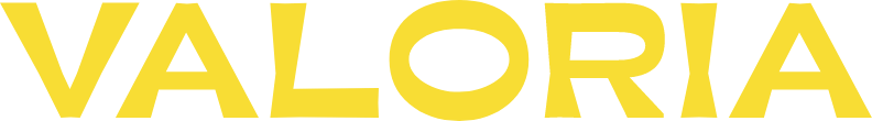 Valoria alatunnisteen logo
